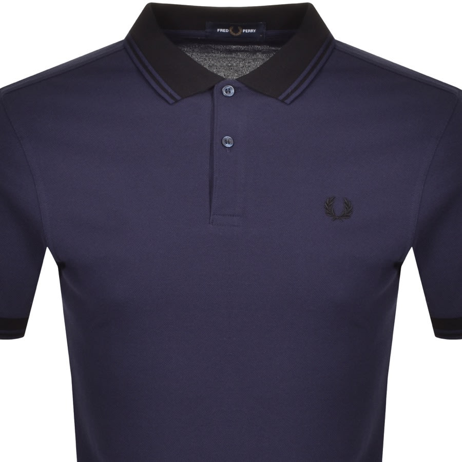 Alternative Image for ProductFred Perry Twin Tipped Polo T Shirt Blue2